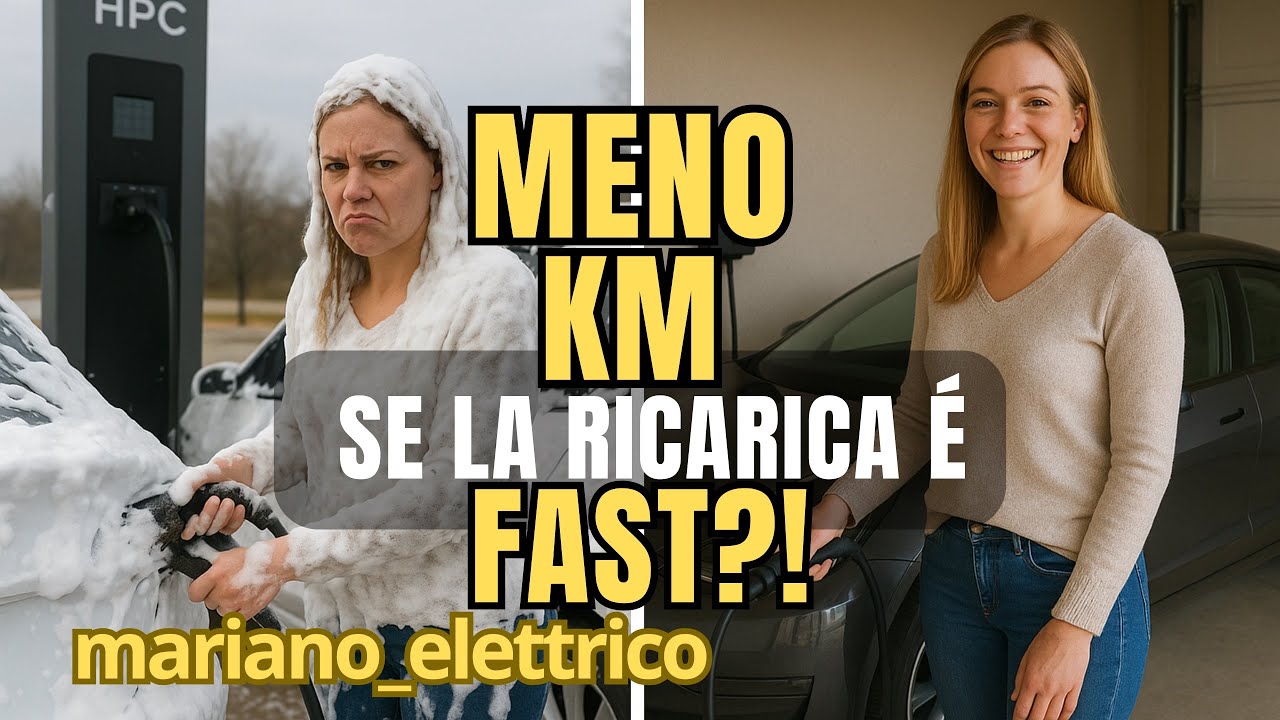 Fai MENO KM se la RICARICA é FAST? Il parere dell’UNIVERSITÀ sull’effetto “SCHIUMA ELETTRICA” 😎😎
