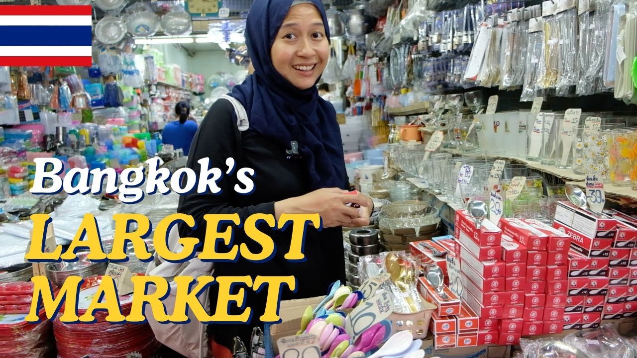 Exploring KHLONG TOEI MARKET l The beginning of REAL FOOD experience in Bangkok