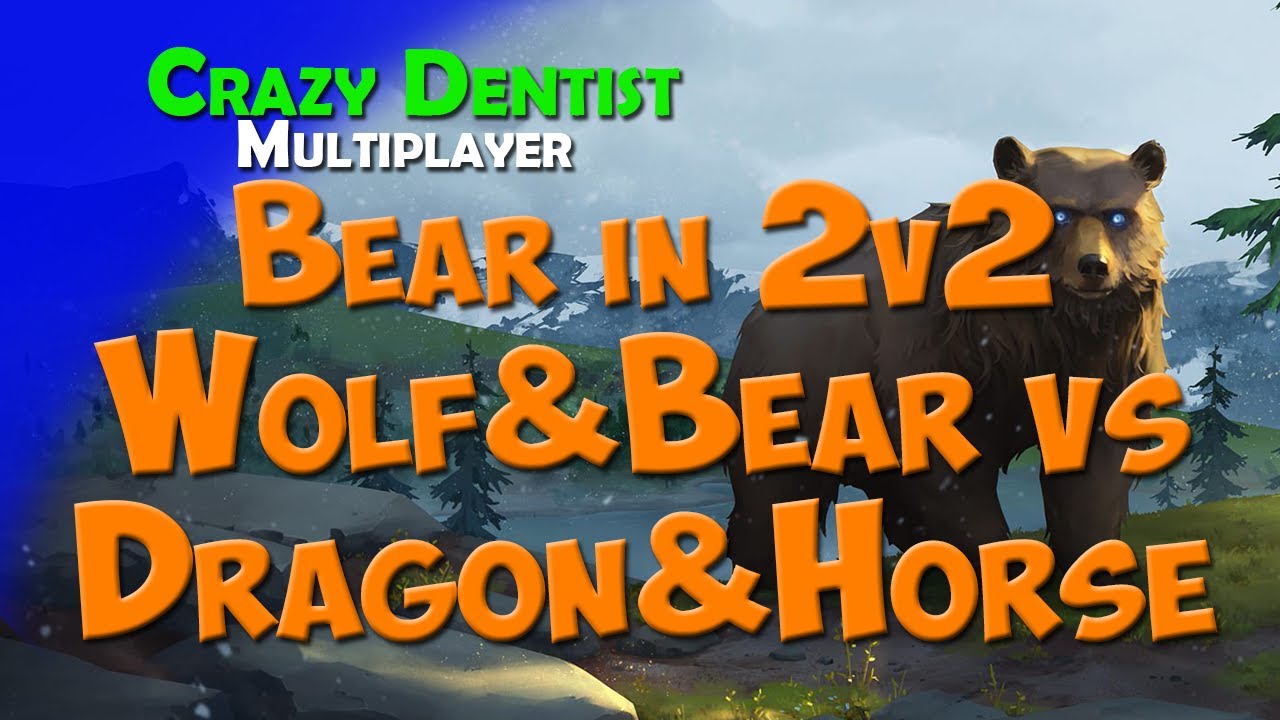 Northgard Bear clan in 2v2 | Wolf&Bear vs Dragon&Horse