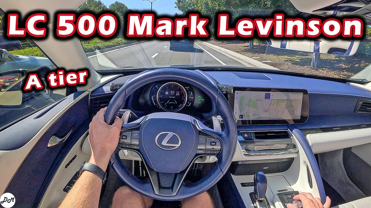 Lexus LC 500 Convertible 2024 года – обзор аудиосистемы Mark Levinson Reference с 13 динамиками
