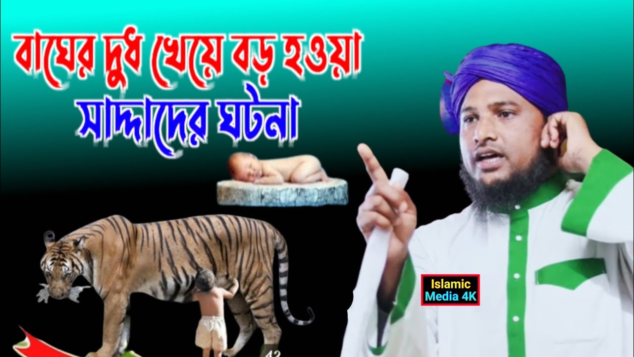 বাঘের দুধ খেয়ে বড় হওয়া শাদ্দাদের ঘটনা।। Hazrat Maulana Nazrul Islam juktibadi Saheb।। waz bangla