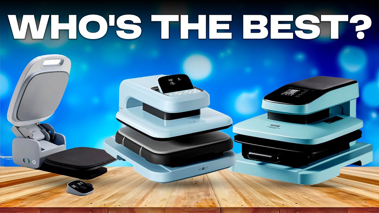 Don't Buy the Wrong Heat Press Machine! Top 5 Picks Revealed