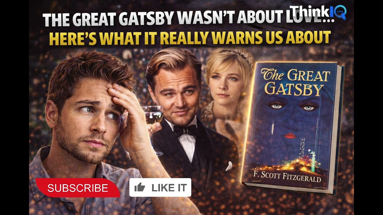 The Great Gatsby 👍| Here’s What It Really Warns Us About | F. Scott Fitzgerald | English | Audiobook