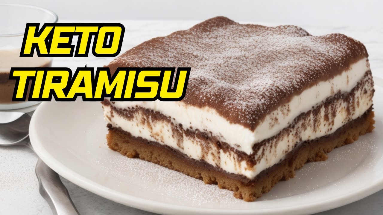 Keto Tiramisu | Low Carb & Sugar-Free Dessert