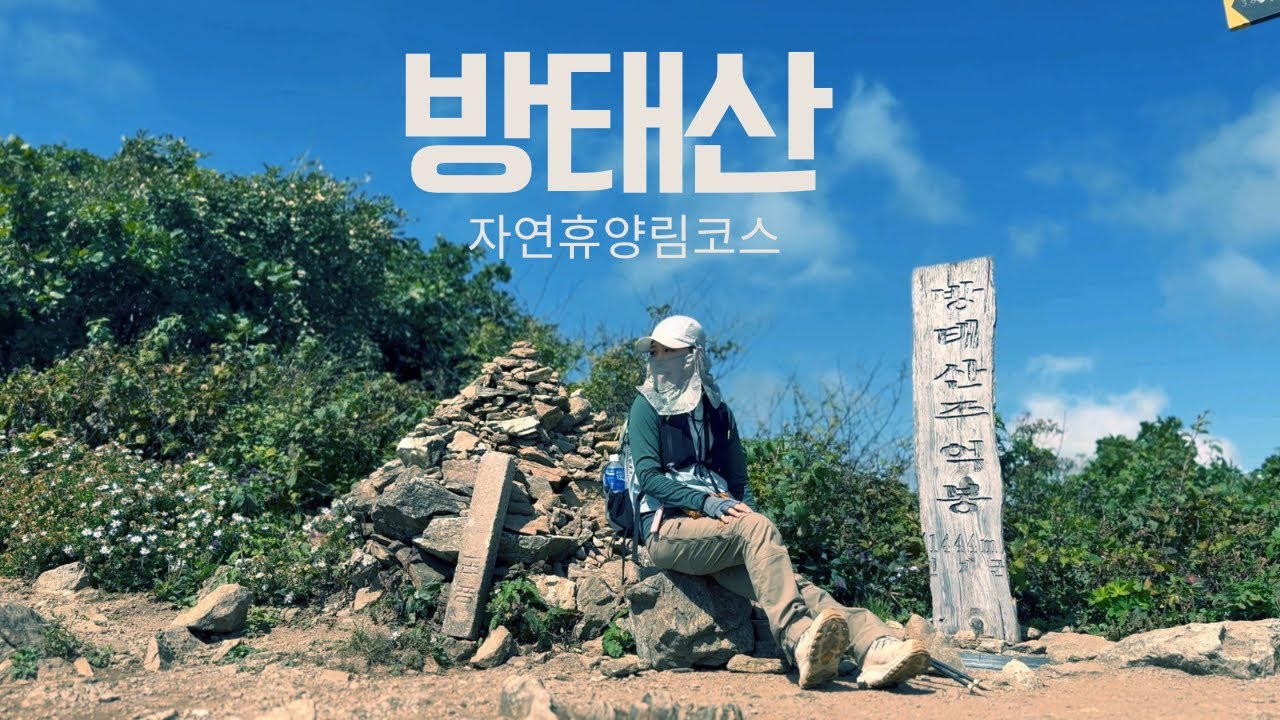 여름추천산행지,방태산 푸른대자연 속에 스며들어요~/자연휴양림코스/혼산/등산브이로그