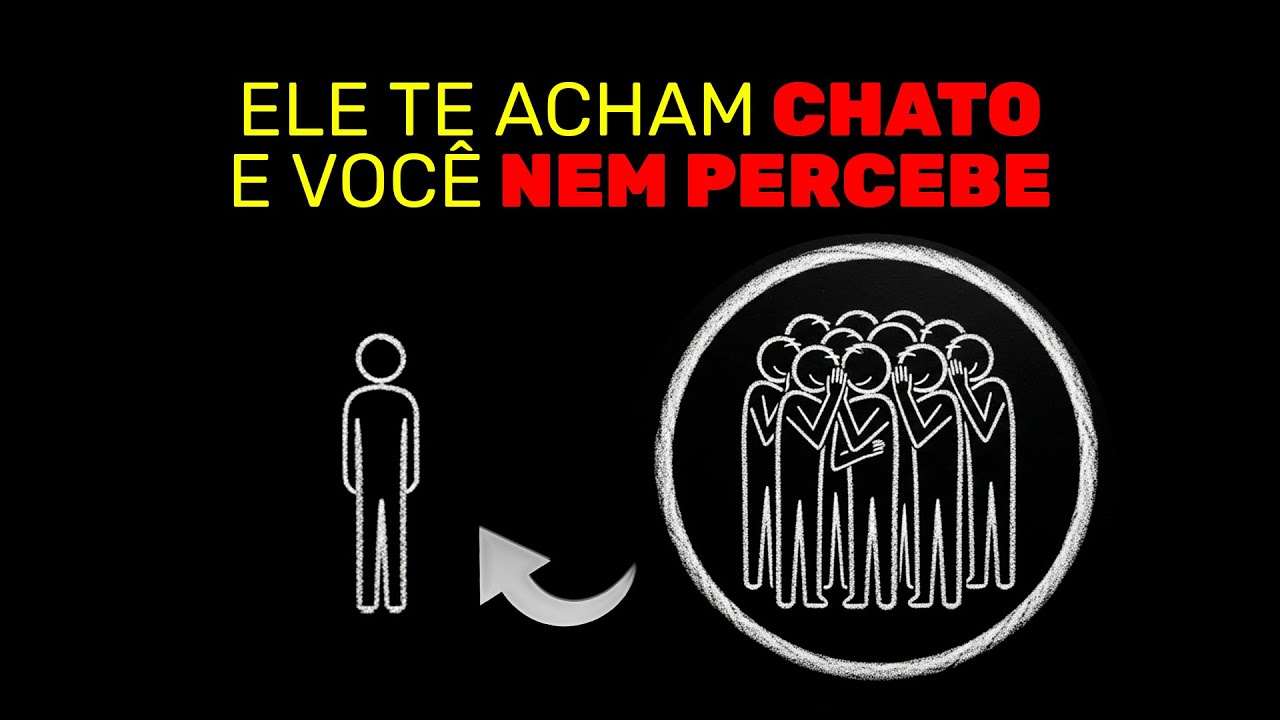 10 Sinais QUE TODOS te acham uma pessoa CHATA e você não PERCEBE