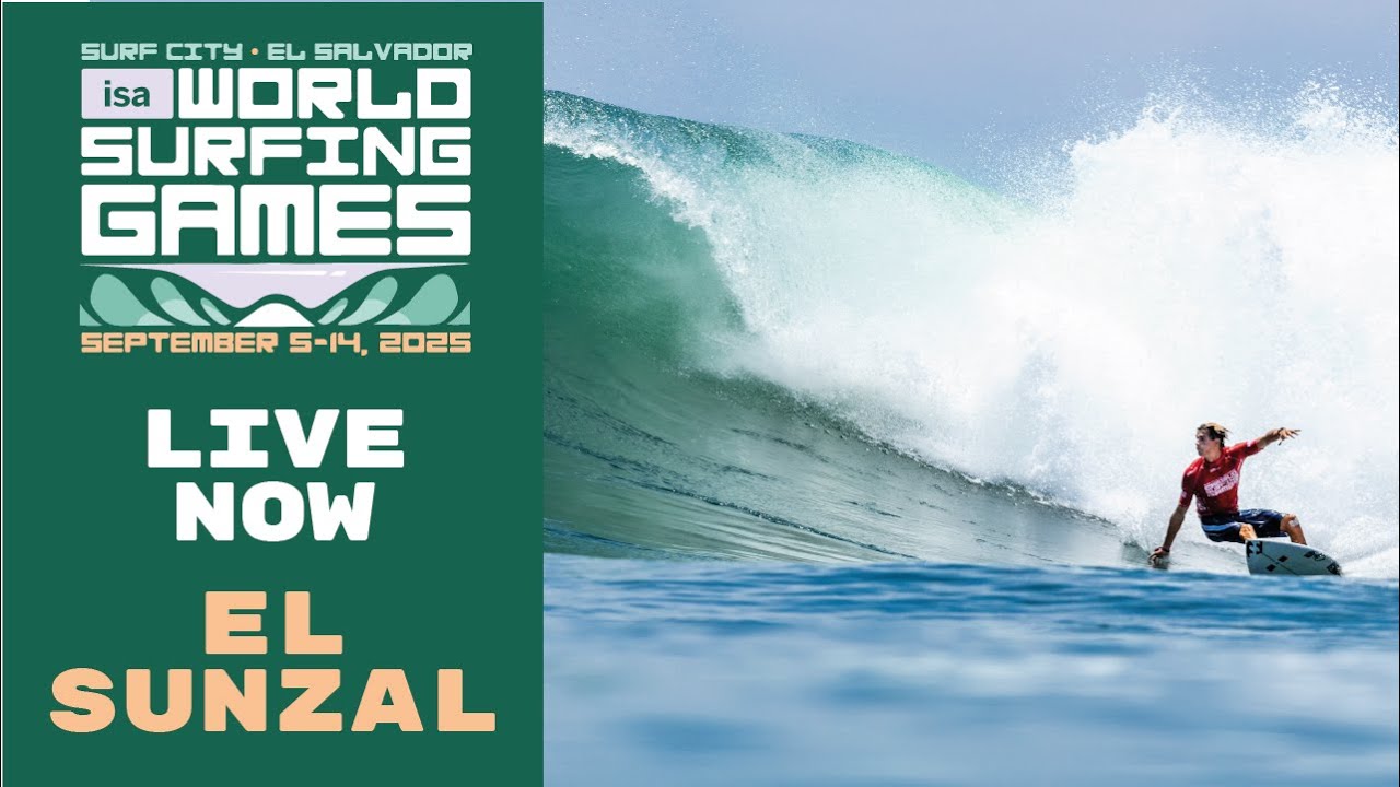WEBCAST  - Podium 2 | Competition Day 3 - 2025 Surf City El Salvador ISA World Surfing Games
