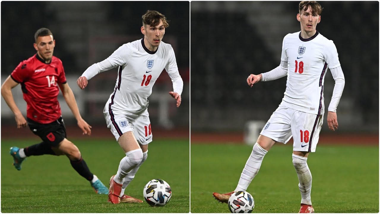 James Garner vs Albania U21s | Every Touch | Good Performance🔥 | James Garner England Skills 2022
