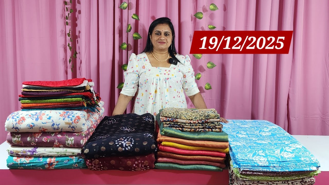 Kalamkari dupatta🌹Pure georgette fabrics with Banarasi butty🌹Shimmer plain🌹Cotton flex varieties 🌹