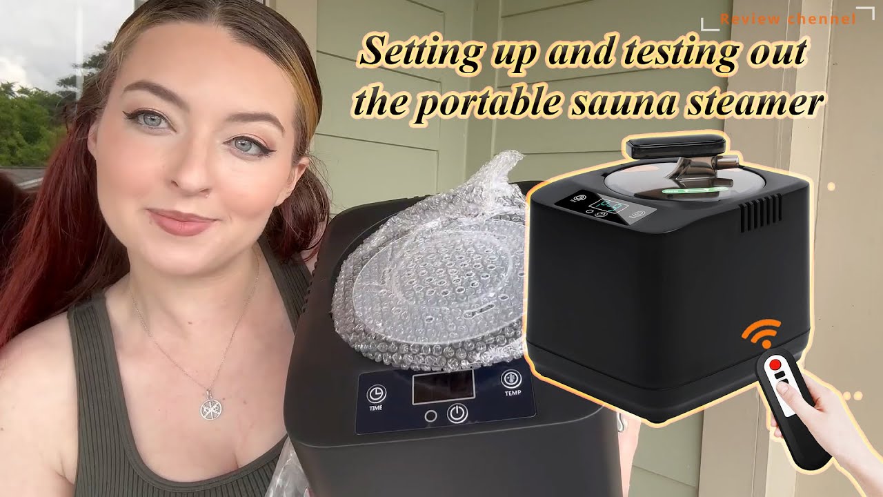 Portable Sauna Steamer Machine – Relax & Detox at Home!/Review chennel