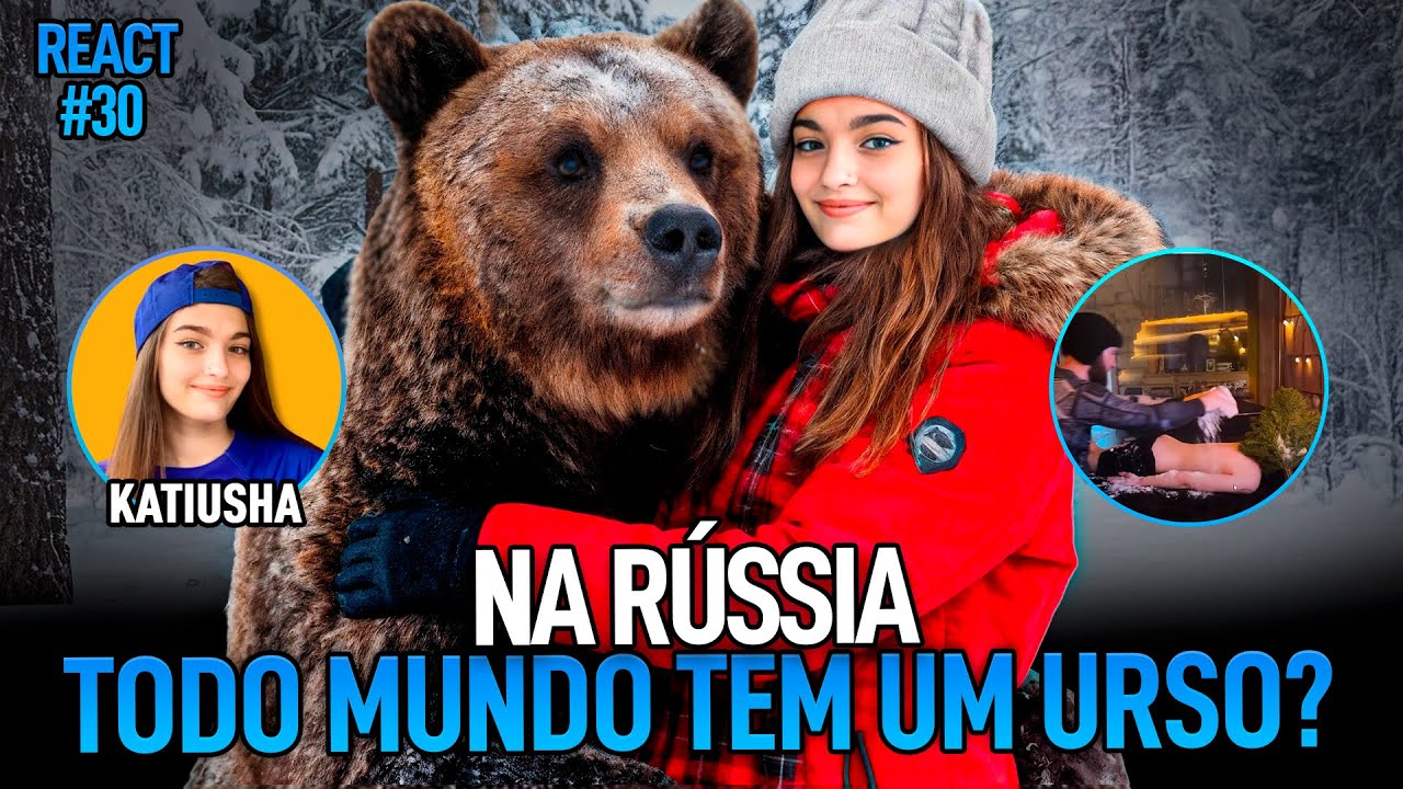 REACT #30 | KATIUSHA REAGE A COISAS ESTRANHAS DA RÚSSIA | #ACHISMOS