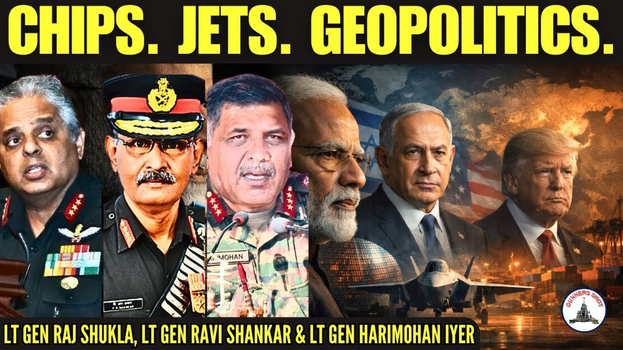 Pax Silica, Defence & Tariffs: Rocky India–US Ties? PM Modi’s Israel Trip / #TheGunnersSight
