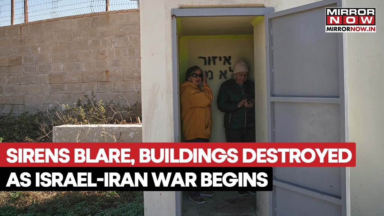 Iran-Israel War: Sirens Blare Across Tehran As Rockets Target Key Infrastructure, Chaos Ensues