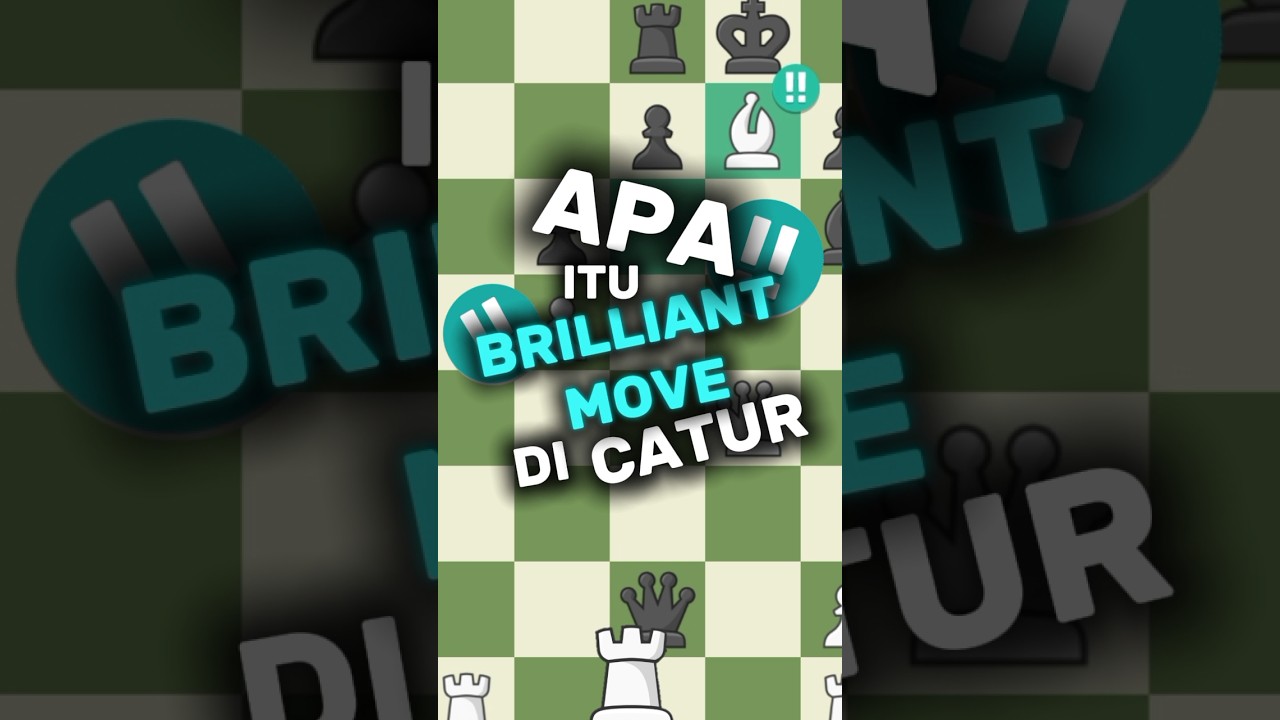Apa Itu Brilliant Move Di Catur #chess #catur