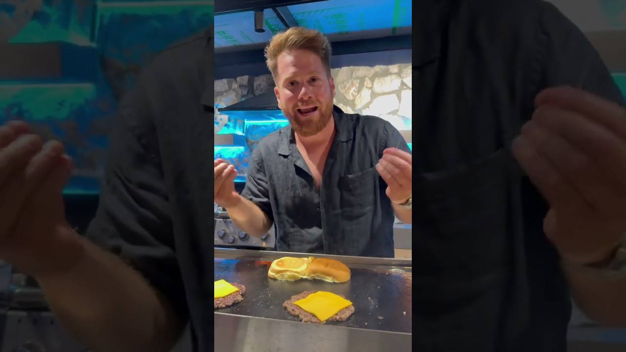 To teleio smashed burger #jameskafetzis #food