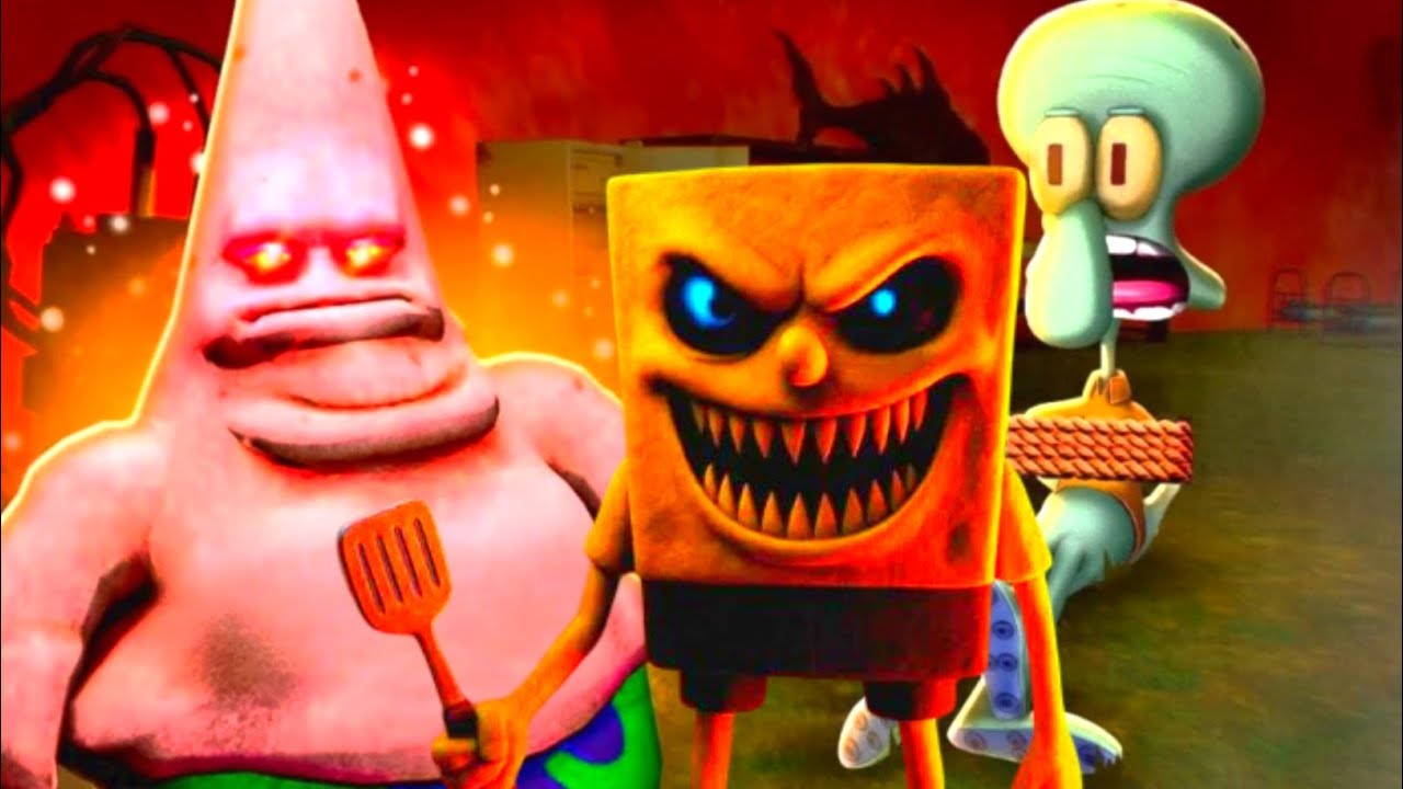 Night Shift at Bikini Bottom | SpongeBob Horror Roblox 