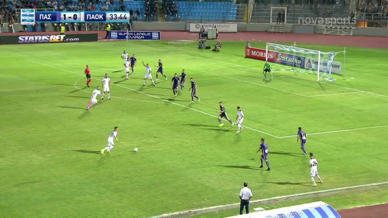 ΠΑΣ Γιάννινα - ΠΑΟΚ(3-1), 30/08/2015
