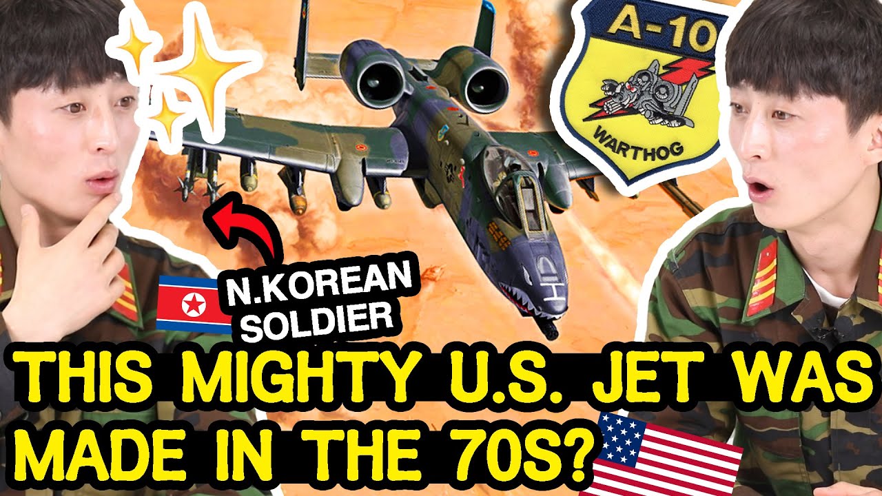 Северокорейский солдат впервые был шокирован самолетом A-10 Warthog!