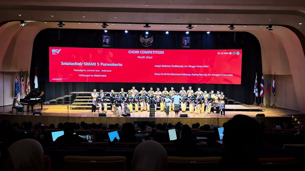Janger (Arranged by Rangga Aristo Kulas) Smala Choir INTERNATIONAL BANDUNG CHORAL FESTIVAL 2025