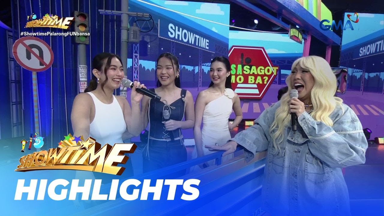 It's Showtime: Kai, Rain, at Jasmine, nakasakay na ba ng jeep? (Masasagot Mo Ba?)