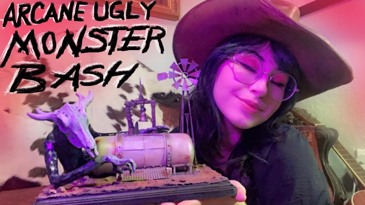 ARCANE UGLY MONSTER BASH- A space western diorama