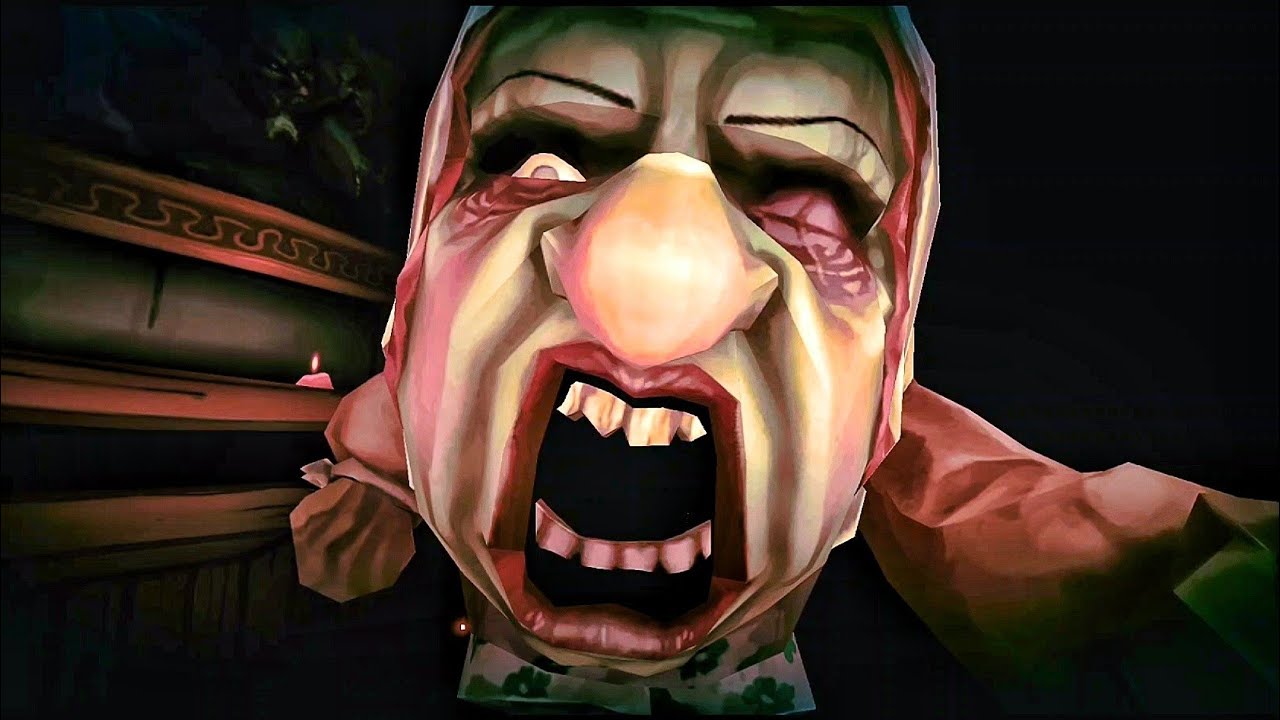 witch cry game over scene