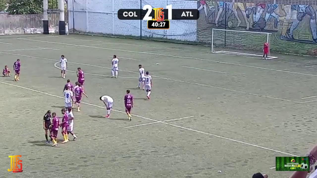 TORNEO NACIONAL DIFUTBOL SUB 15 - COLOMBIA SPORT VS ATLETAS DEL MA&Ntilde;ANA - FASE 3 VUELTA