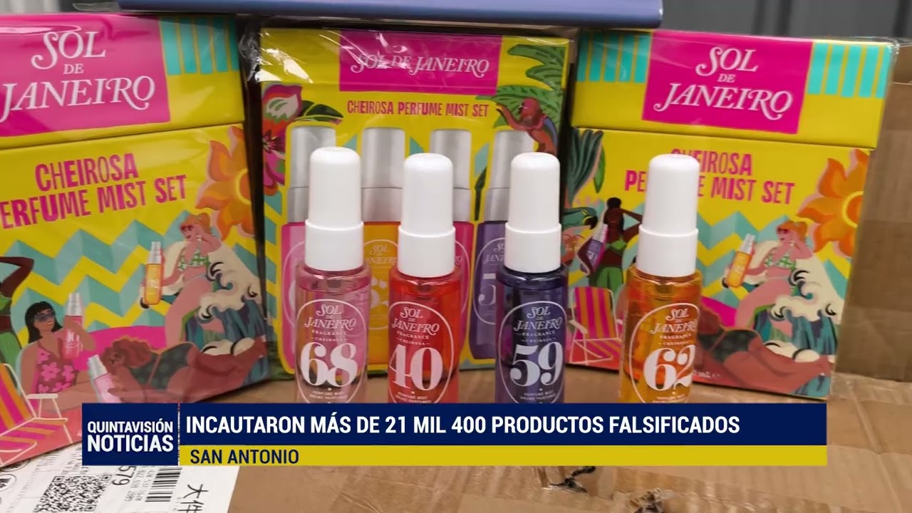 En Puerto San Antonio incautaron perfumes, cosméticos y tecnología falsificada