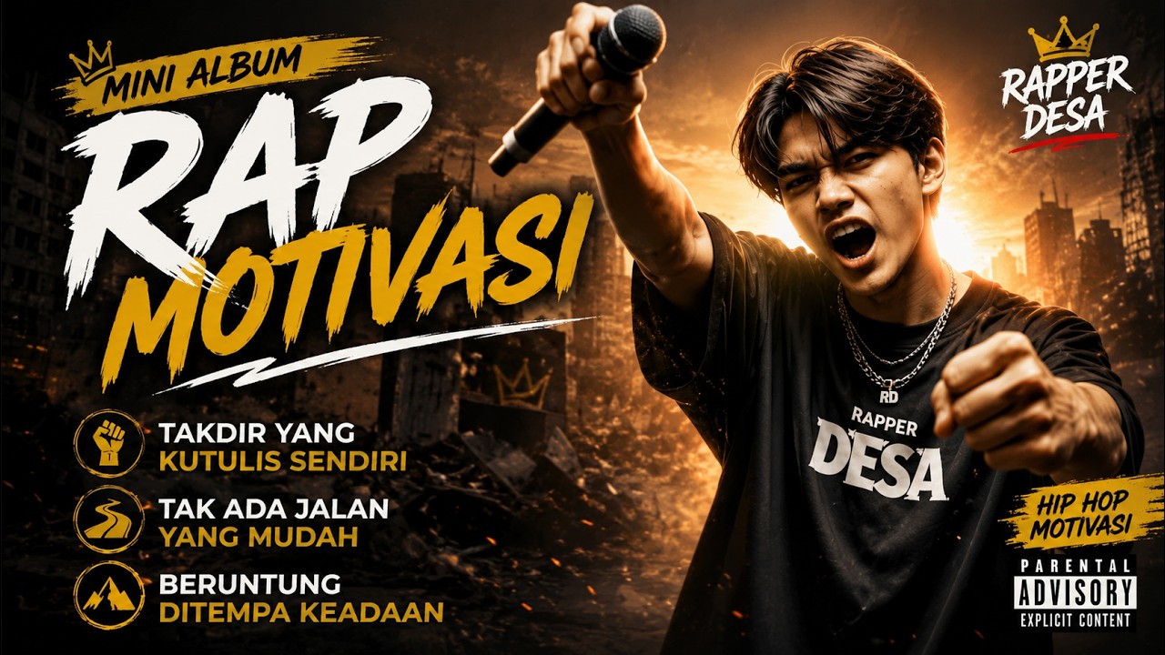 Hip hop motivasi pembakar semangat hidup | mini album motivasi keren