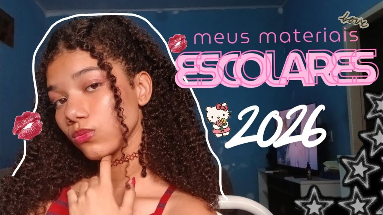 ♡ Lyna - Meus materiais ESCOLARES // 2026 //