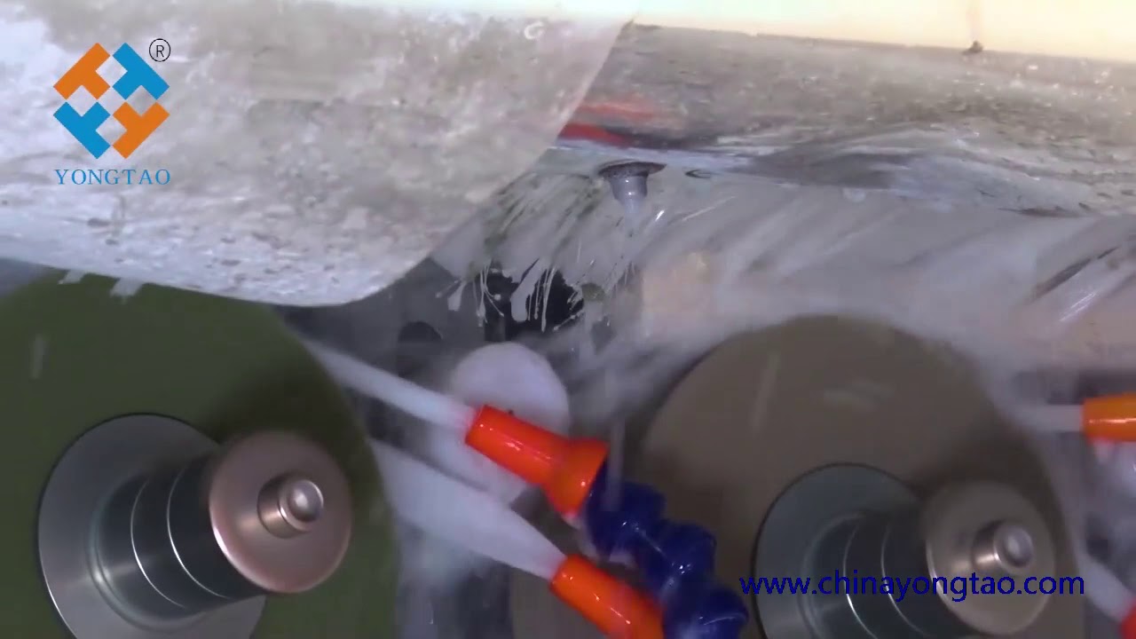 8 Head Multifunction Stone Edge Profile Polishing Machine