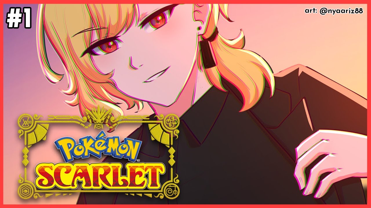 【Pokemon Scarlet】#1 which one? 🤔【Kaela Kovalskia / hololiveID】