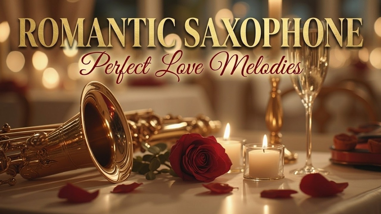 Romantic Lounge Jazz Saxophone | Date Night Music for Dinner, Couples & Midnight Relaxation