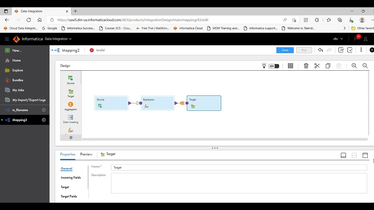 3.14 Create Target File with Datetime appended in file name in IICS