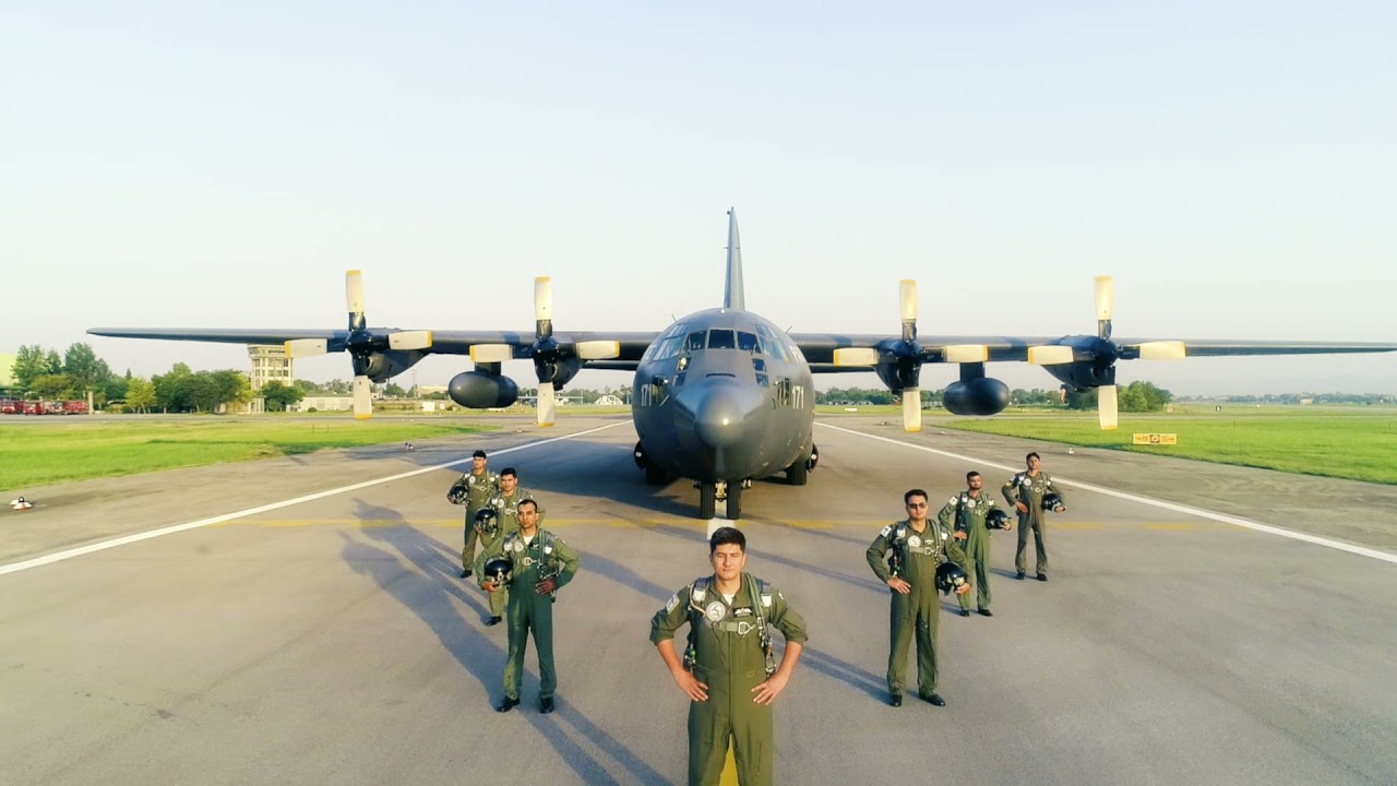 Pakistan Air Force C-130  participates in Virtual Air Tattoo 2021
