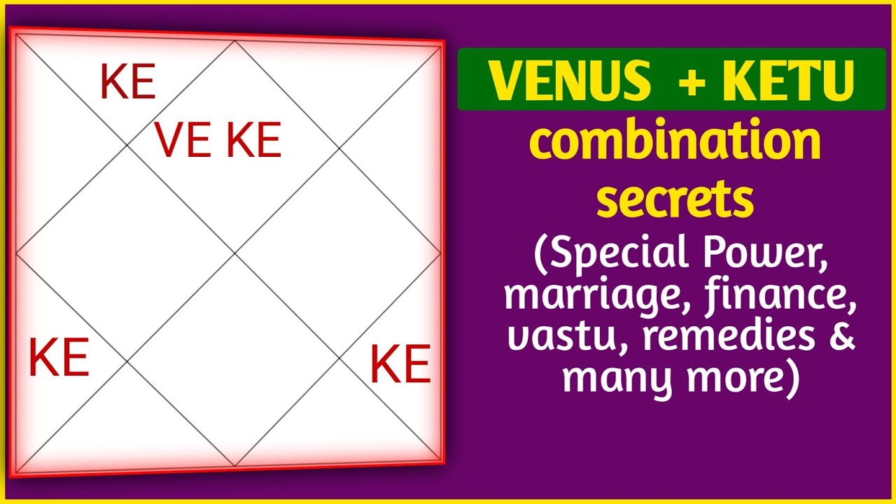 UNTOLD SECRETS OF VENUS KETU COMBINATION