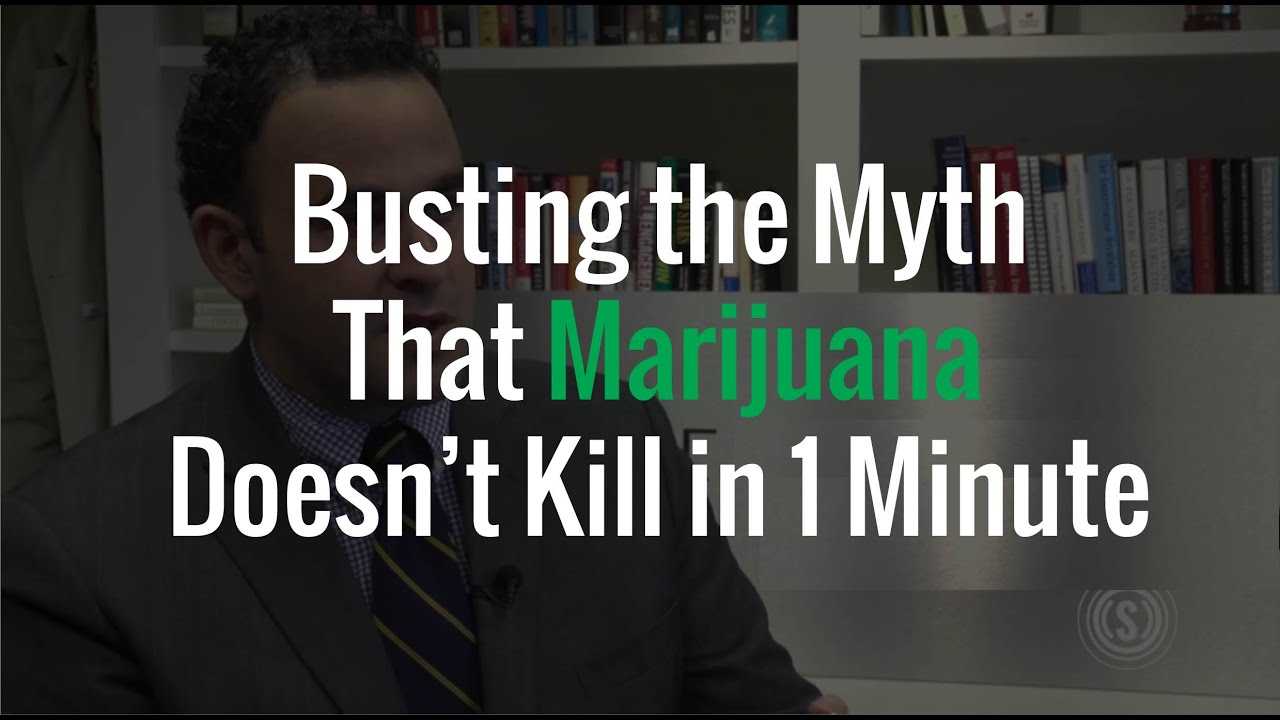 Busting the Myth That Marijuana Doesn't Kill in 1 minute
