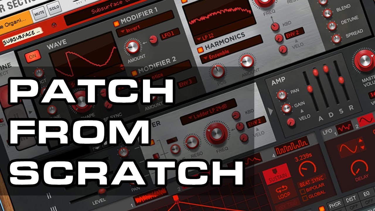 Patch from Scratch - Europa Shapeshifting Synthesizer