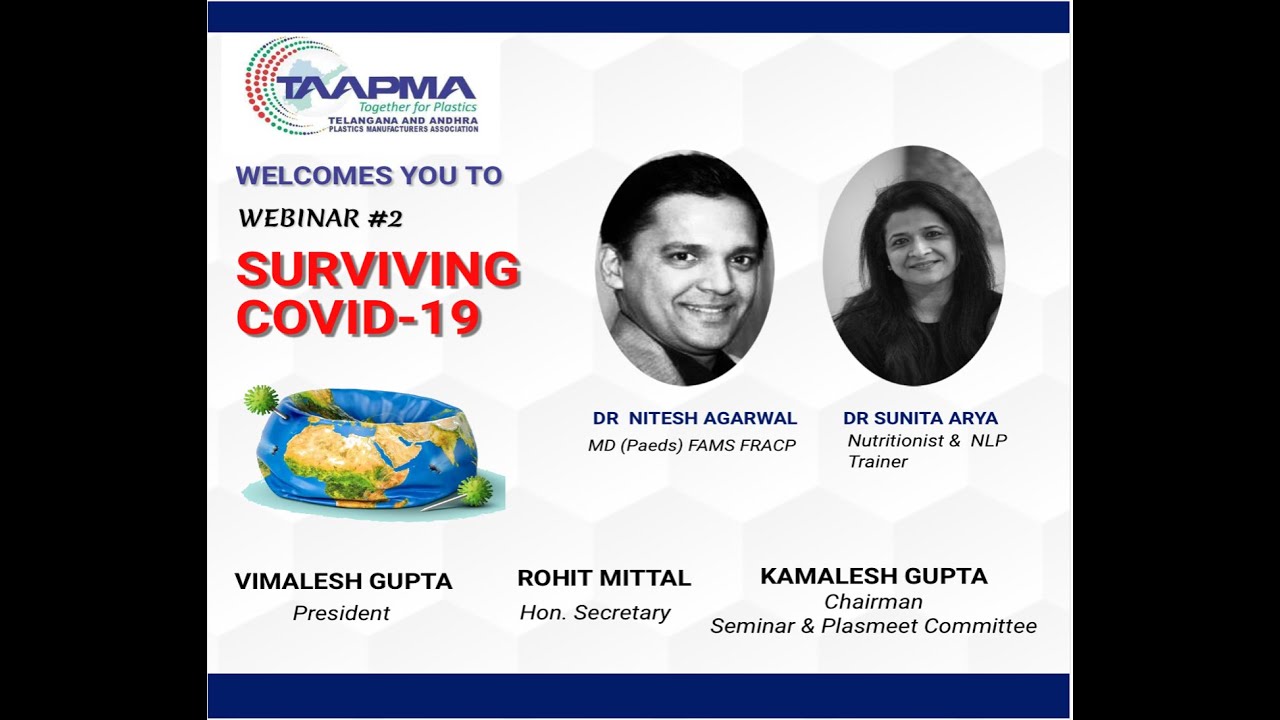 TAAPMA Presents Webinar on - &ldquo;SURVIVING COVID-19&rdquo;