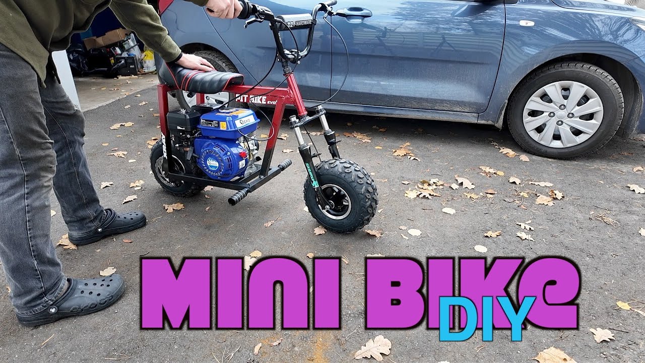 Homemade Pit bike with a 200cc engine