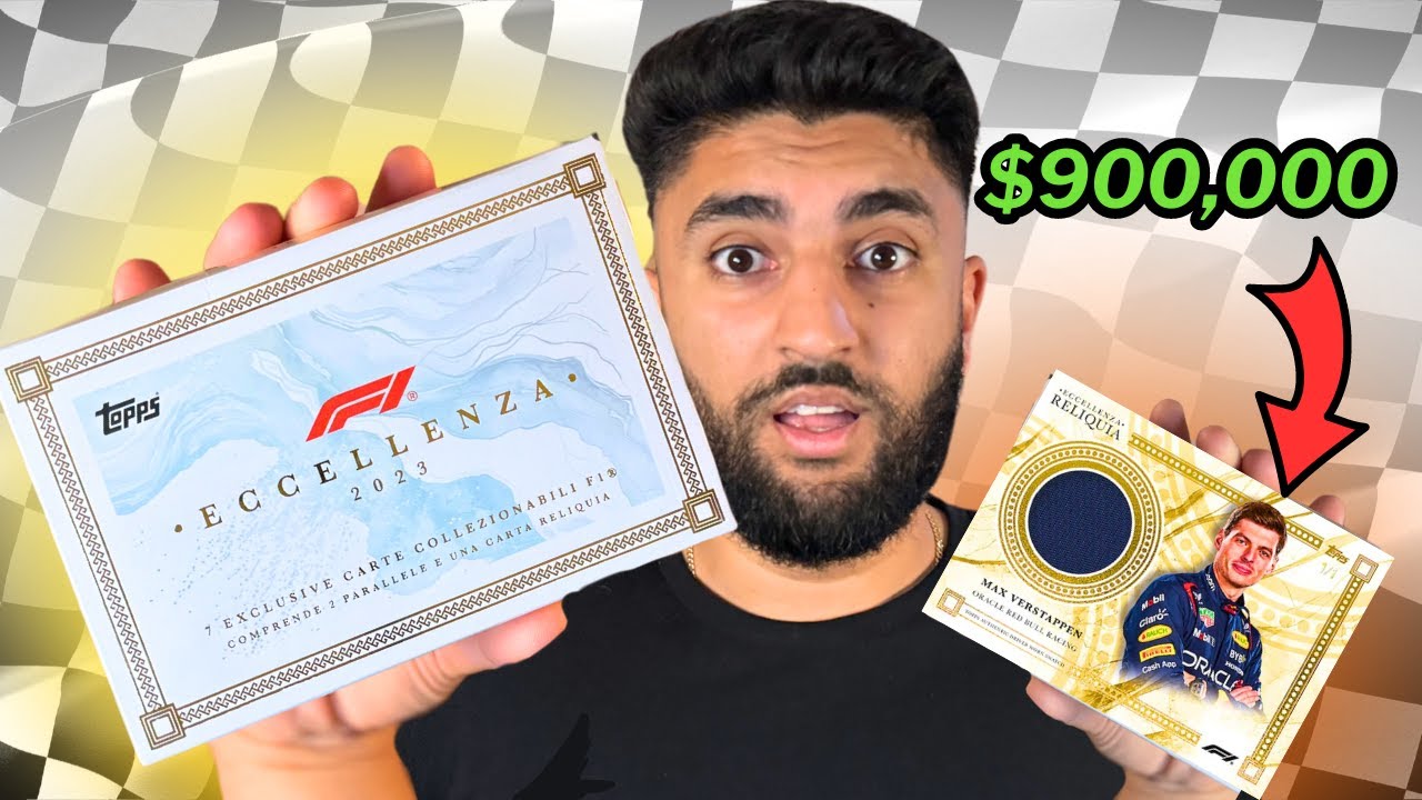 *RELIC HIT* $1,000 F1 ECCELLENZA Topps Hobby Box Unboxing!