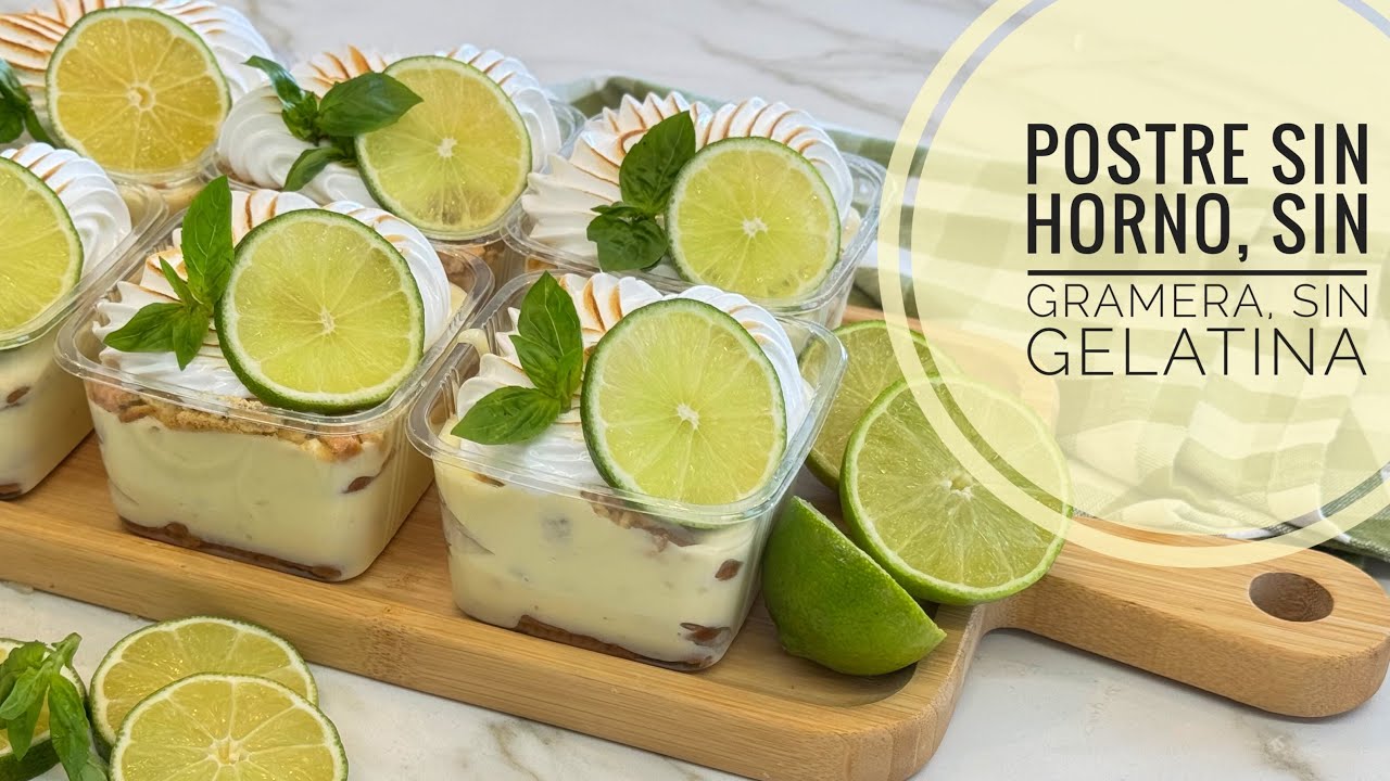 POSTRE F&Aacute;CIL SIN HORNO, SIN GRAMERA, SIN GELATINA