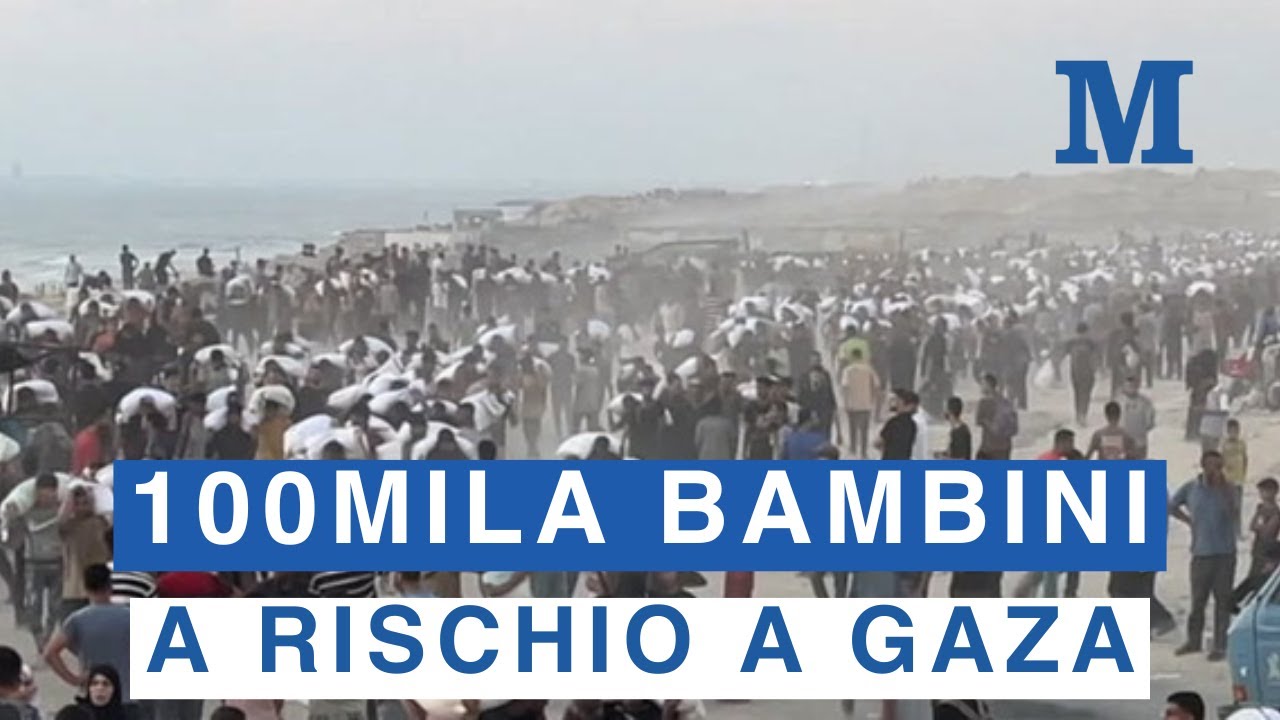 Caos per un sacco di farina, governo Gaza: 100mila bambini a rischio