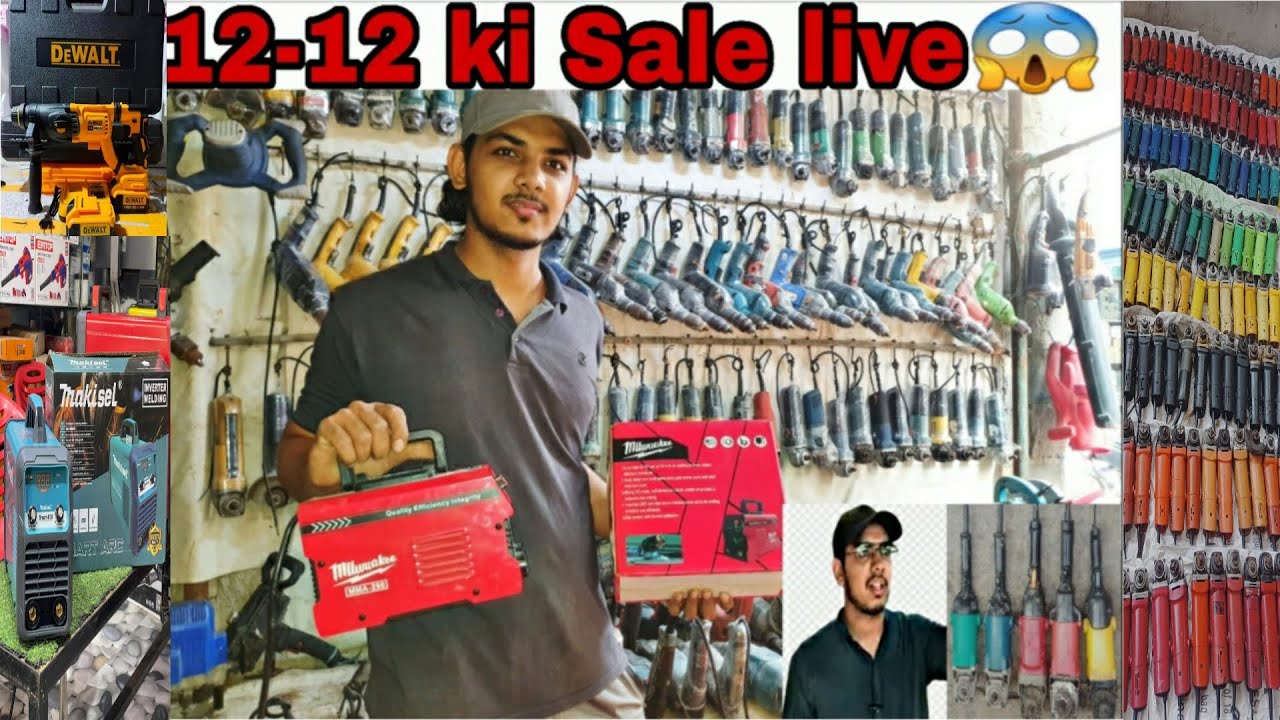 Power tools | Sher shah Faqira Tools market | SherShah Market | Branded Tools Drill machine Grinder 