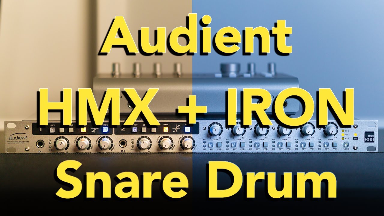 AUDIENT HMX IRON SNARE DRUM