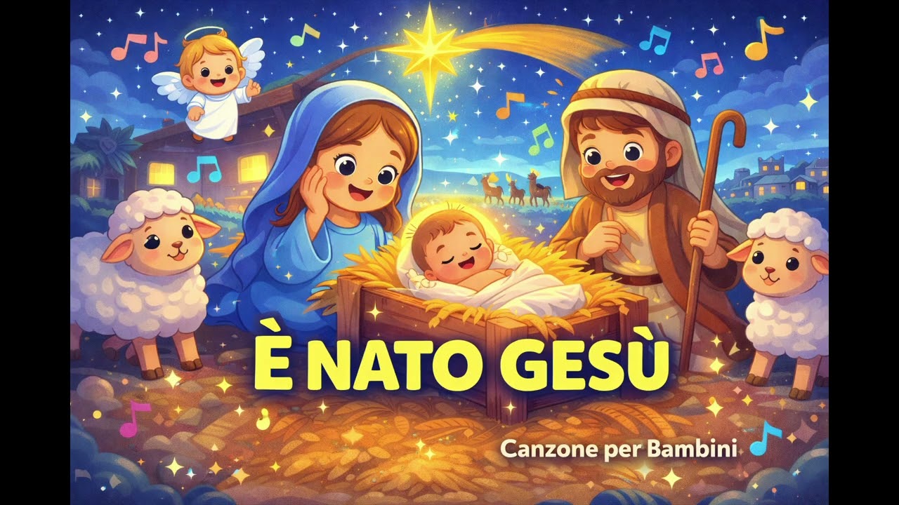 È Nato Gesù  - Bambini di Gesù 🎤