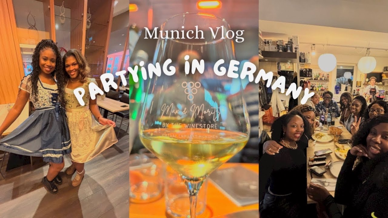 Partying in Germany | Munich Vlog | Oktoberfest | Wine Tasting