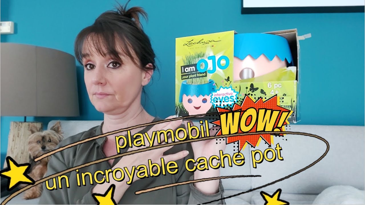 😍 playmobil :  un incroyable cache pot😍