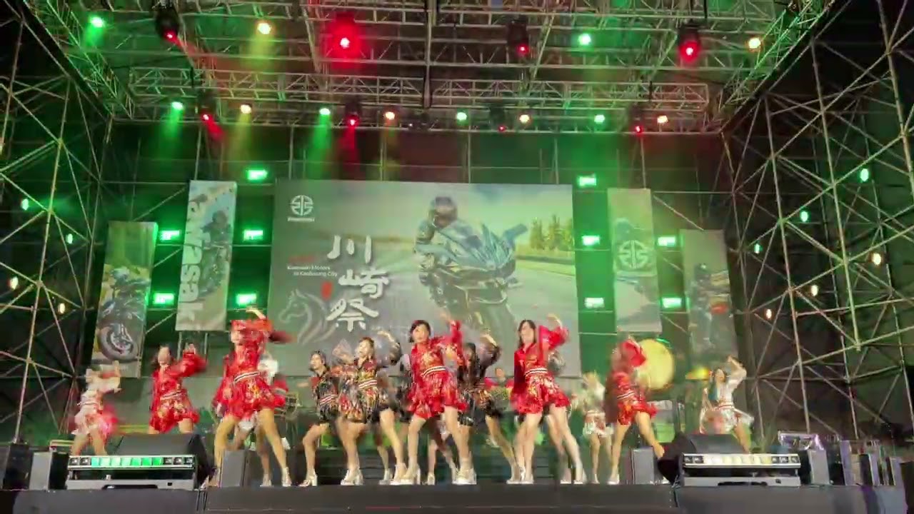  【Hot Q Girls 舞團】2026Kawasaki川崎祭日本舞踊+太鼓 20人震撼開場  藝果創意整合行銷有限公司