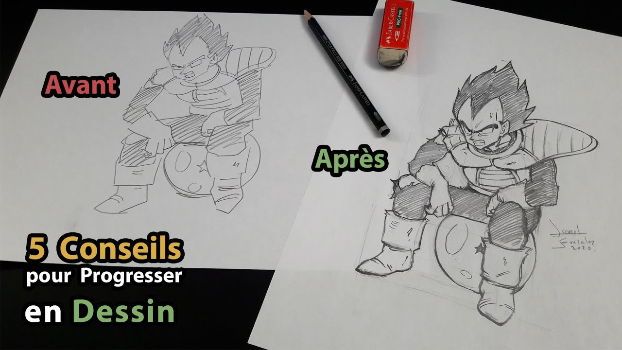 5 Conseils pour Progresser Rapidement en Dessin !!